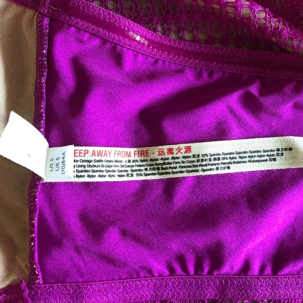 NWOT- Free People Camila Strapless Lace-Contrast Bandeau - Picture 16 of 16